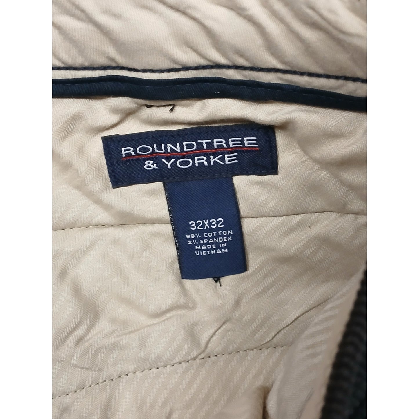 Roundtree & Yorke (32x32) Black Corduroy Straight Pants