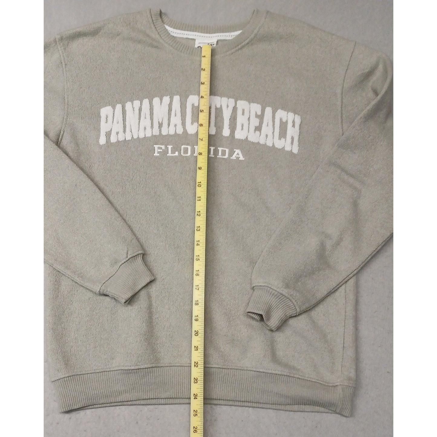 Pacific & Co. (Medium) Unisex Sage Gray Crew Neck Soft Sweatshirt