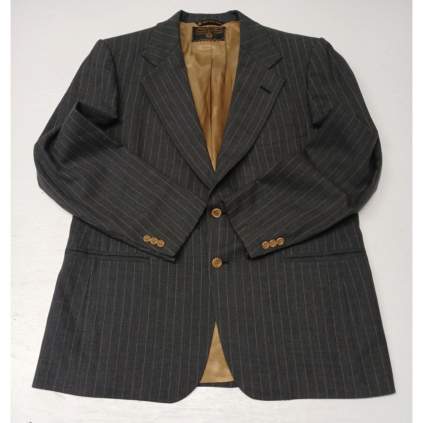 Cotoure (No Size) Mens Charcoal Collection Pure Wool Blazer
