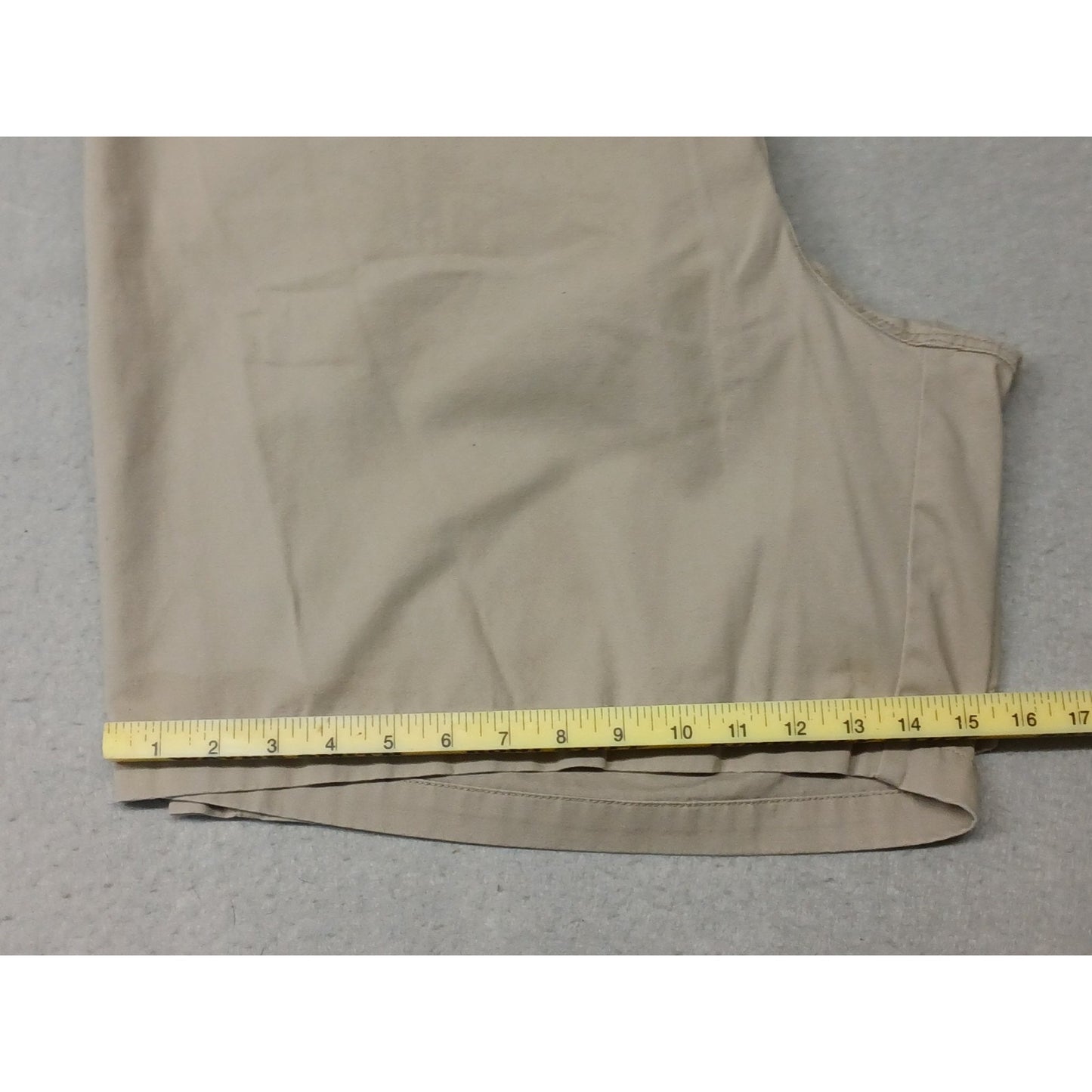 Canyon Ridge (2XL) Men's Beige Khaki Stretch Chino Shorts
