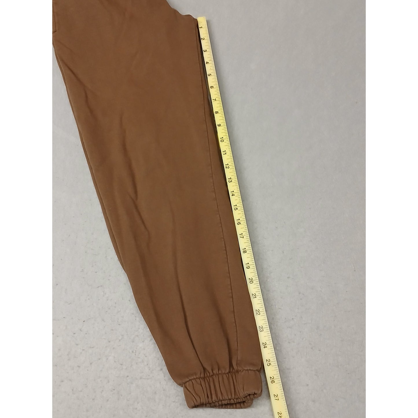 J. Galt (24") Women's Brown Elastic Ankle Lounge Sweatpants