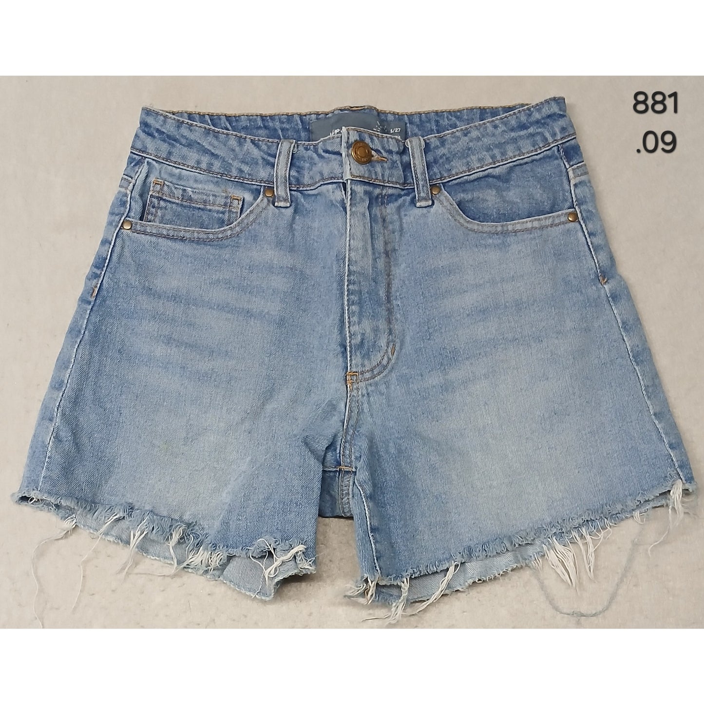 Indigo Rising (5/27) Women's Cut Off Blue Denim Shorts