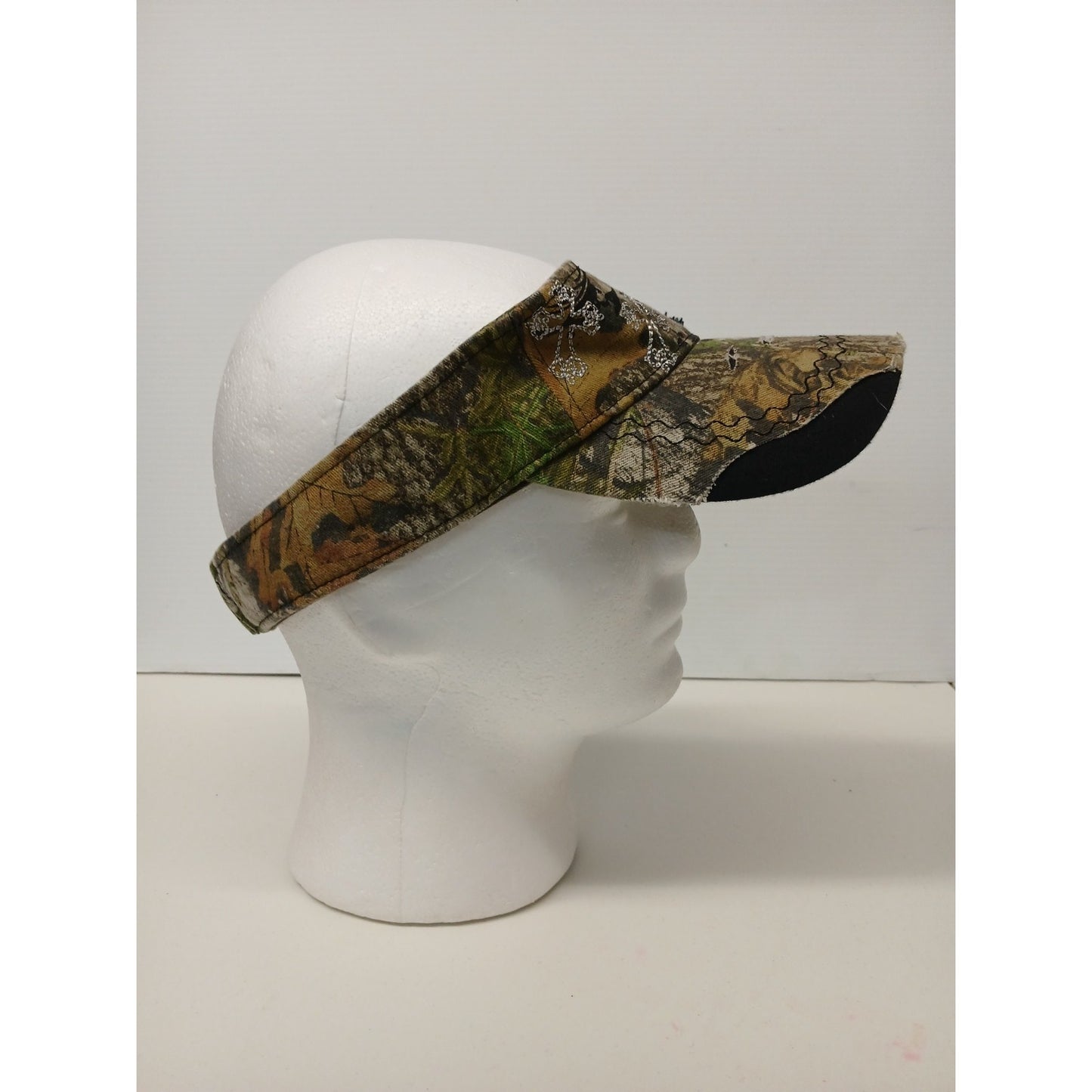 Mossy Oak (OSFM) Women's Camoflauge Velcrow Strap Visor
