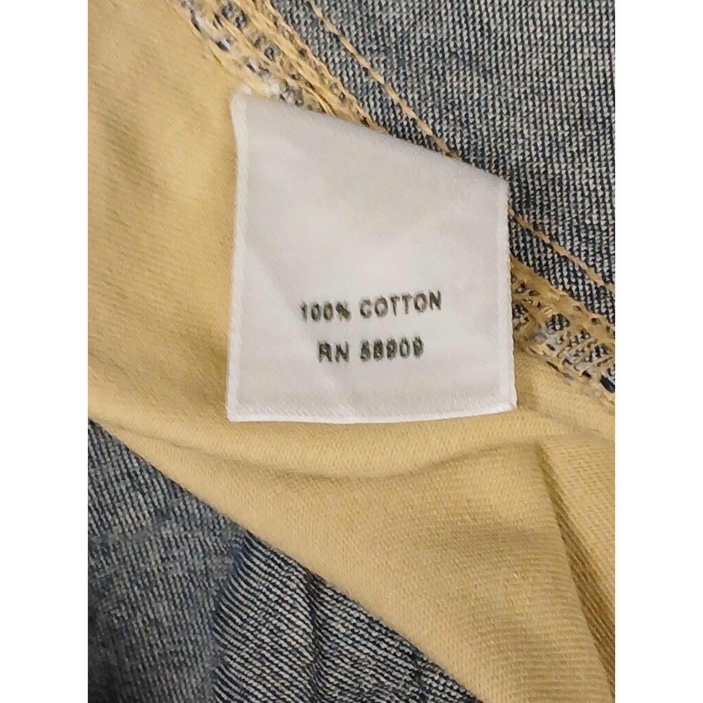 Roundtree & Yorke (38x34) Mens Gold Straight Fit Khaki Pants