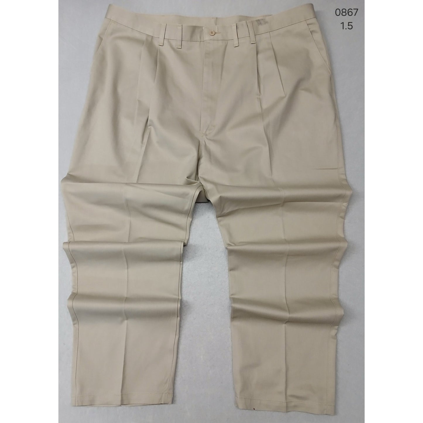 Wrangler Riata (46x32) Beige Khaki Relaxed Straight Pants