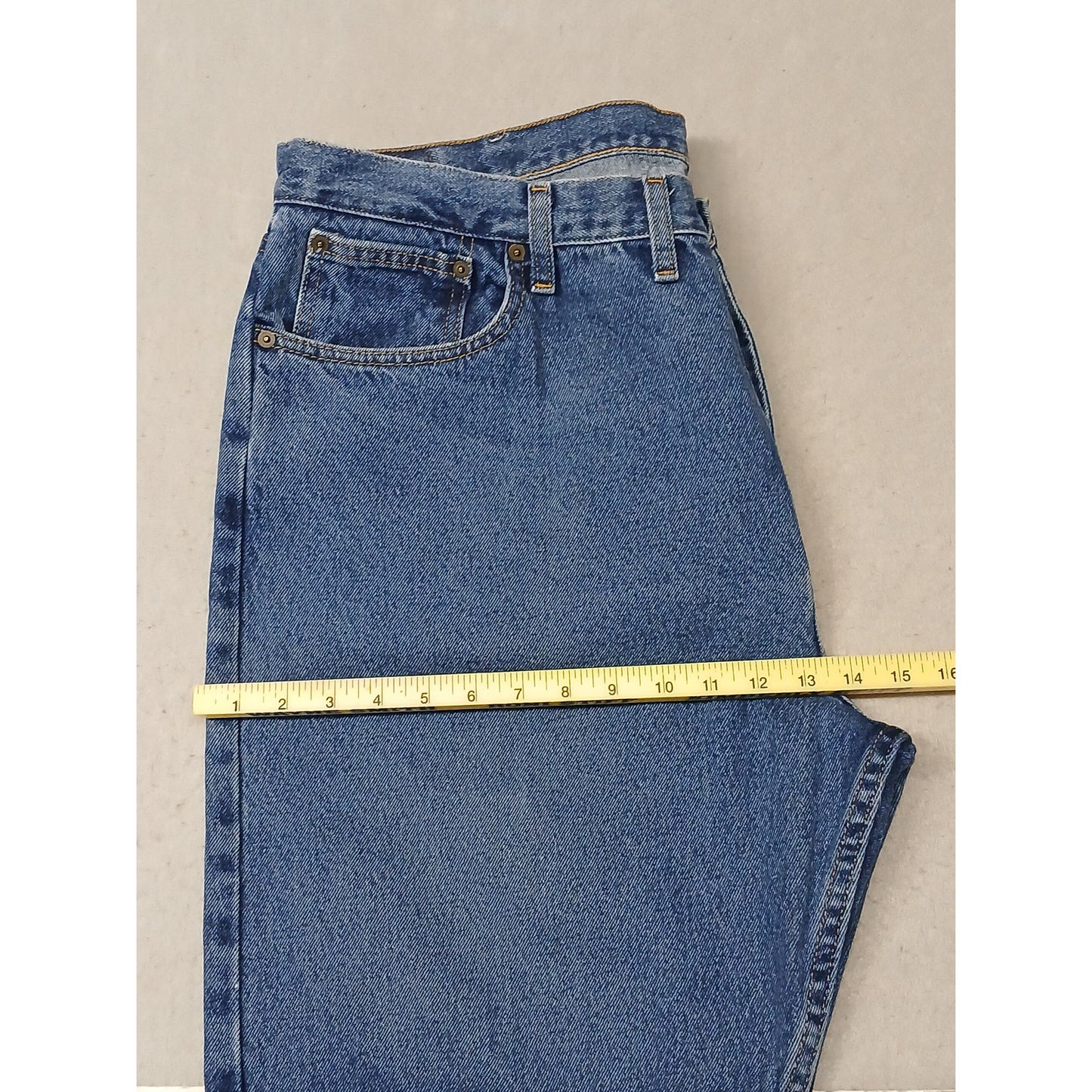 Magellan (44x30) Men's Straight Leg Blue Denim Jeans