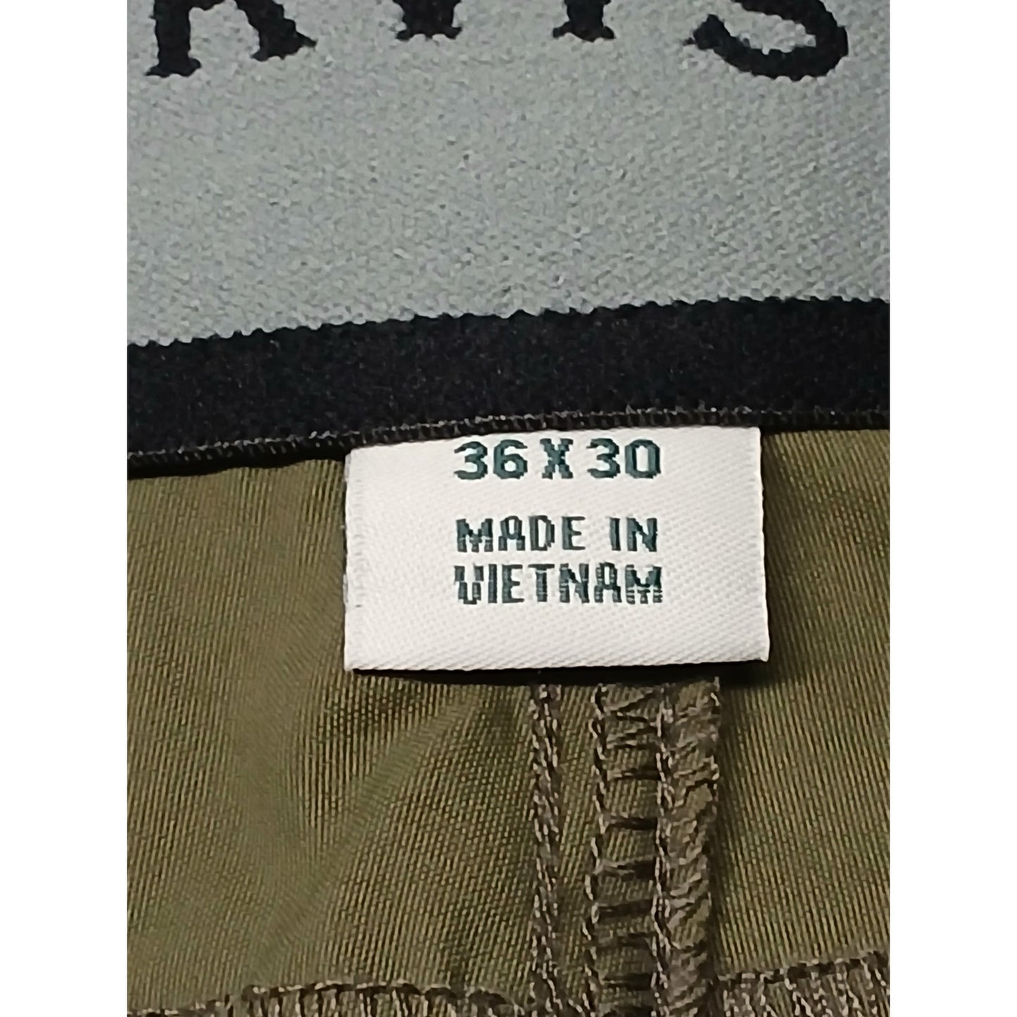 Orvis (36x30) Men's Olive Green Dri-Fit Straight Tech Pants