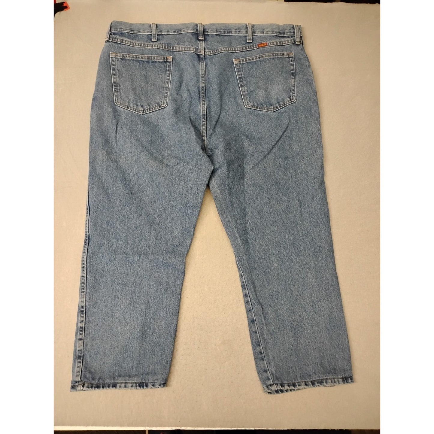 Ruslter (44x30) Men's Straight Blue Denim Jeans