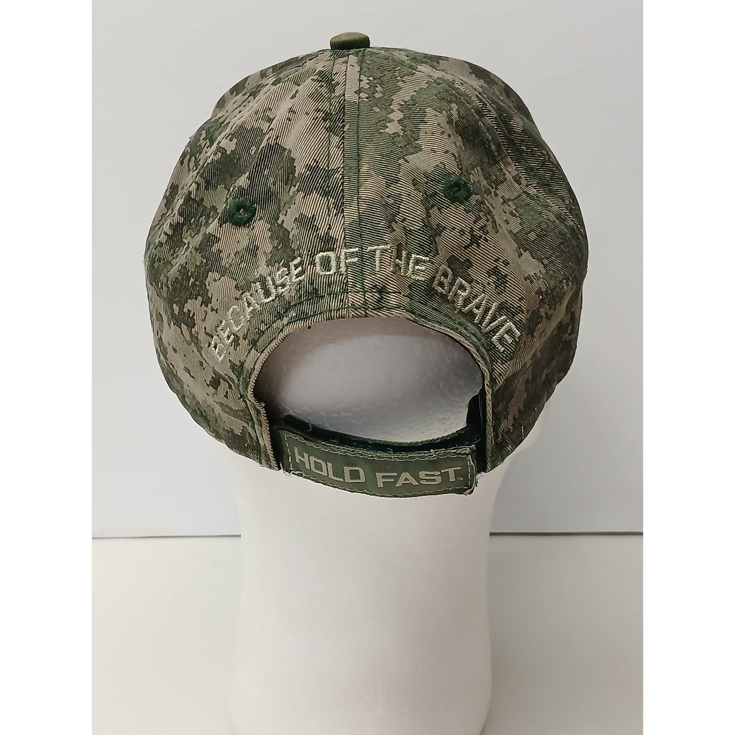 Hold Fast (OSFM) Camo Velcrow Adjustable Baseball Cap
