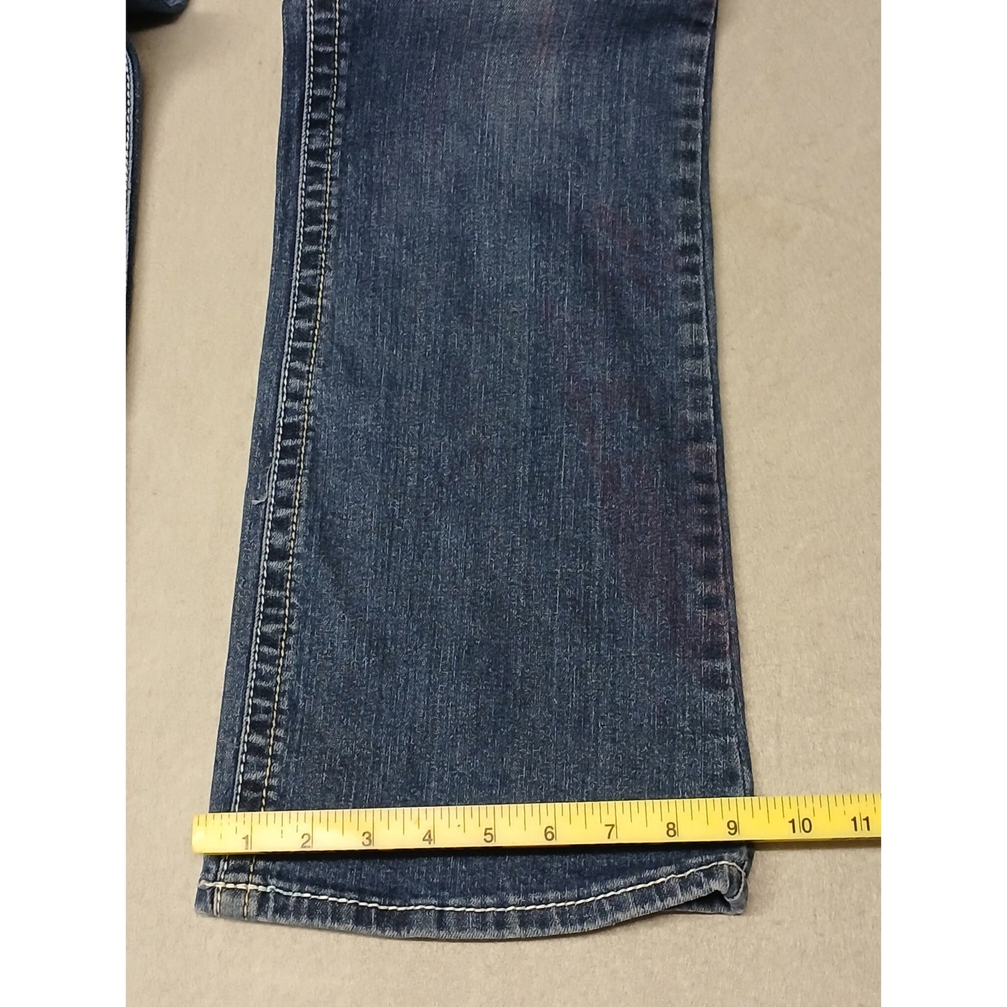 Maurices (11/12 Reg) Straight Leg Boot Cut Blue Denim Jeans