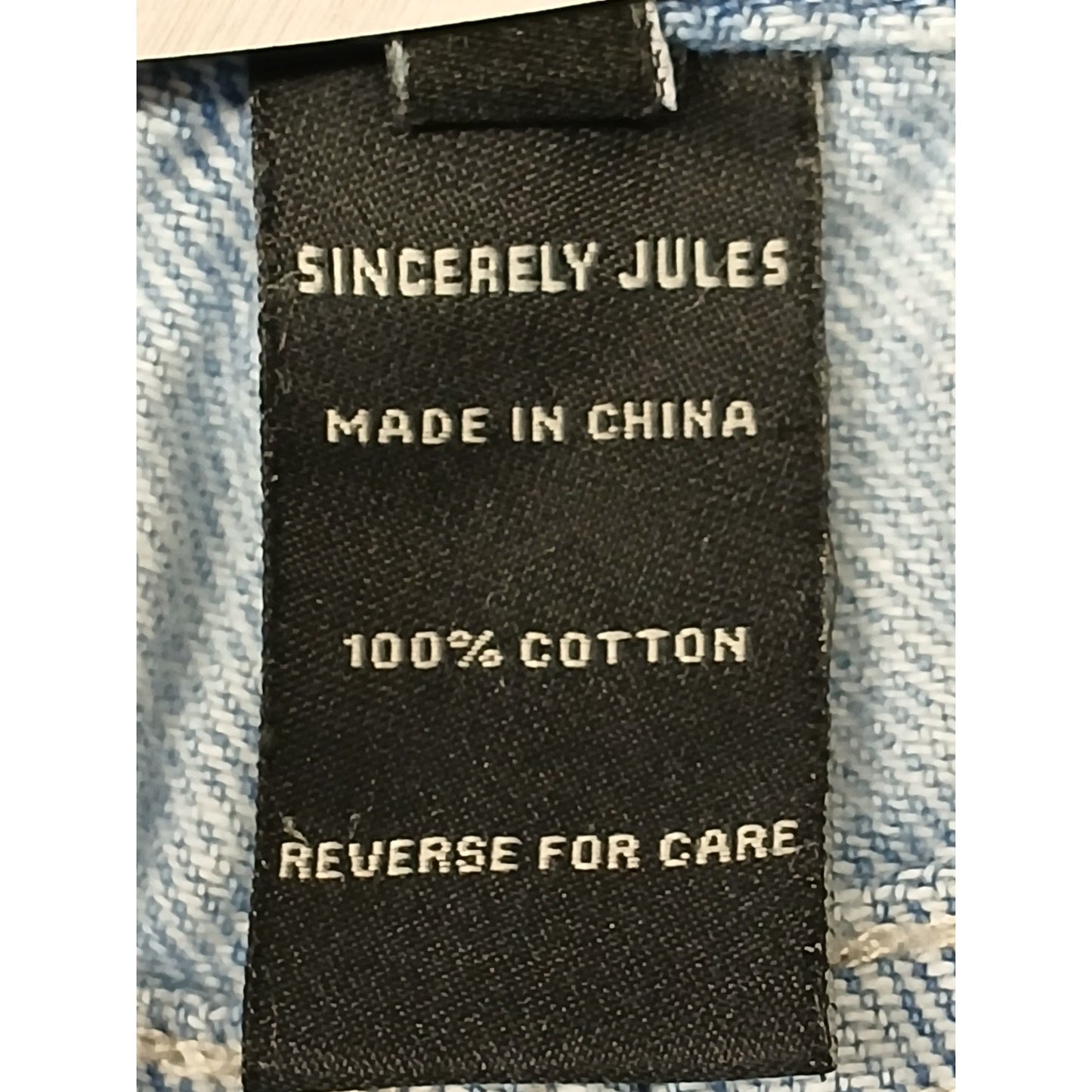 Sincerely Jules (3/26) Vintage High Waist Mom Jean Shorts