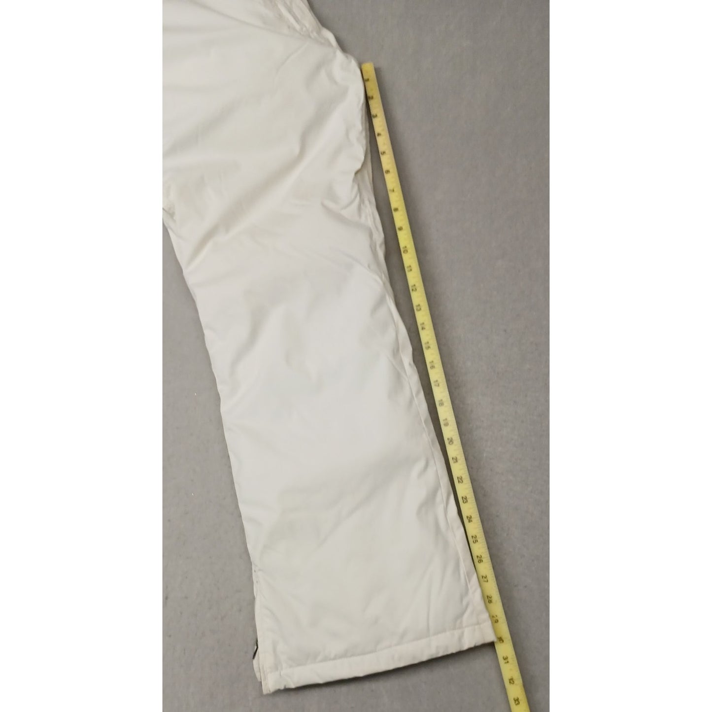 Marker (14) Women's Eggshell White Nylon Snow/Ski Pants