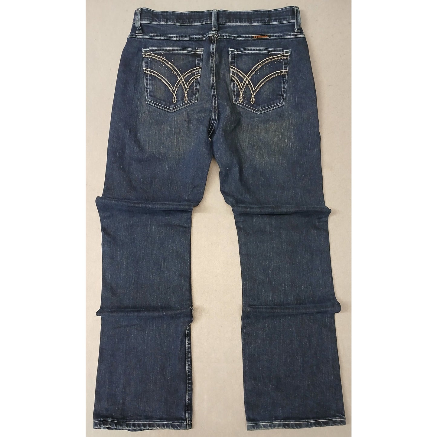 Wrangler Q-Baby (9/10x34) Mid Rise Boot Cut Riding Jeans