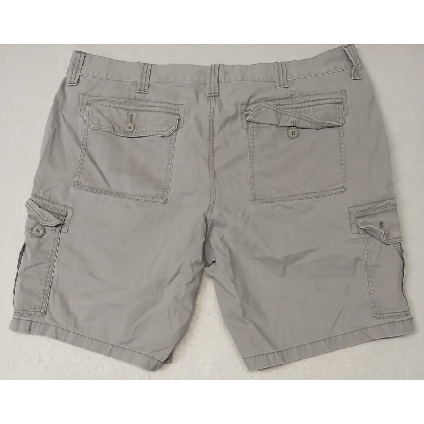 U.S. Polo Assn. (44) Men's Gray Cargo Khaki Relaxed Shorts