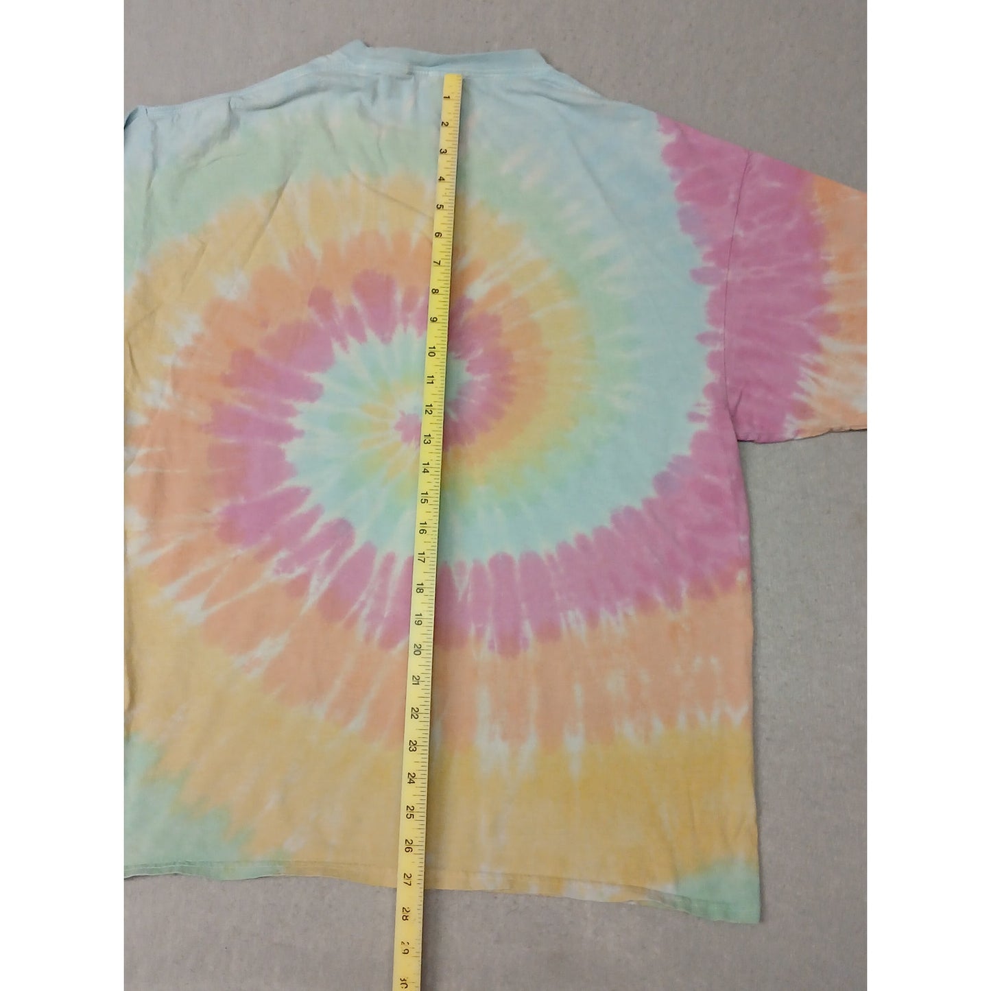 Port & Company (XL) Pastel Tie-Dye Texas Tech Tee Shirt