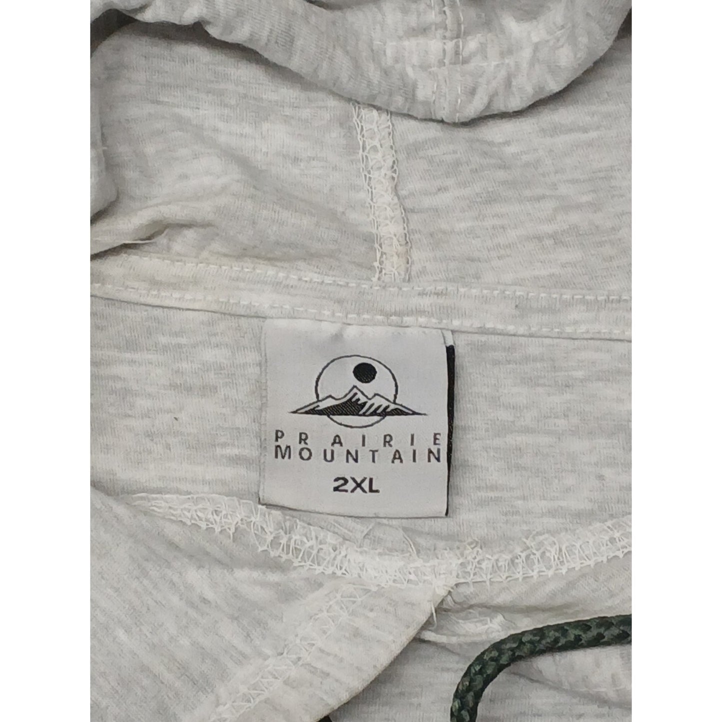 Prairie Mountain (2XL) Light Gray Hoodie