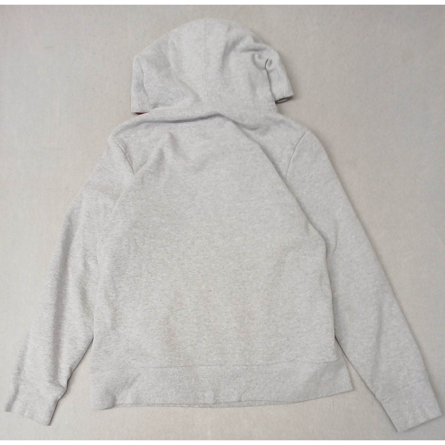 North Face (Large) Gray Pink Pullover Hoodie Sweatshirt