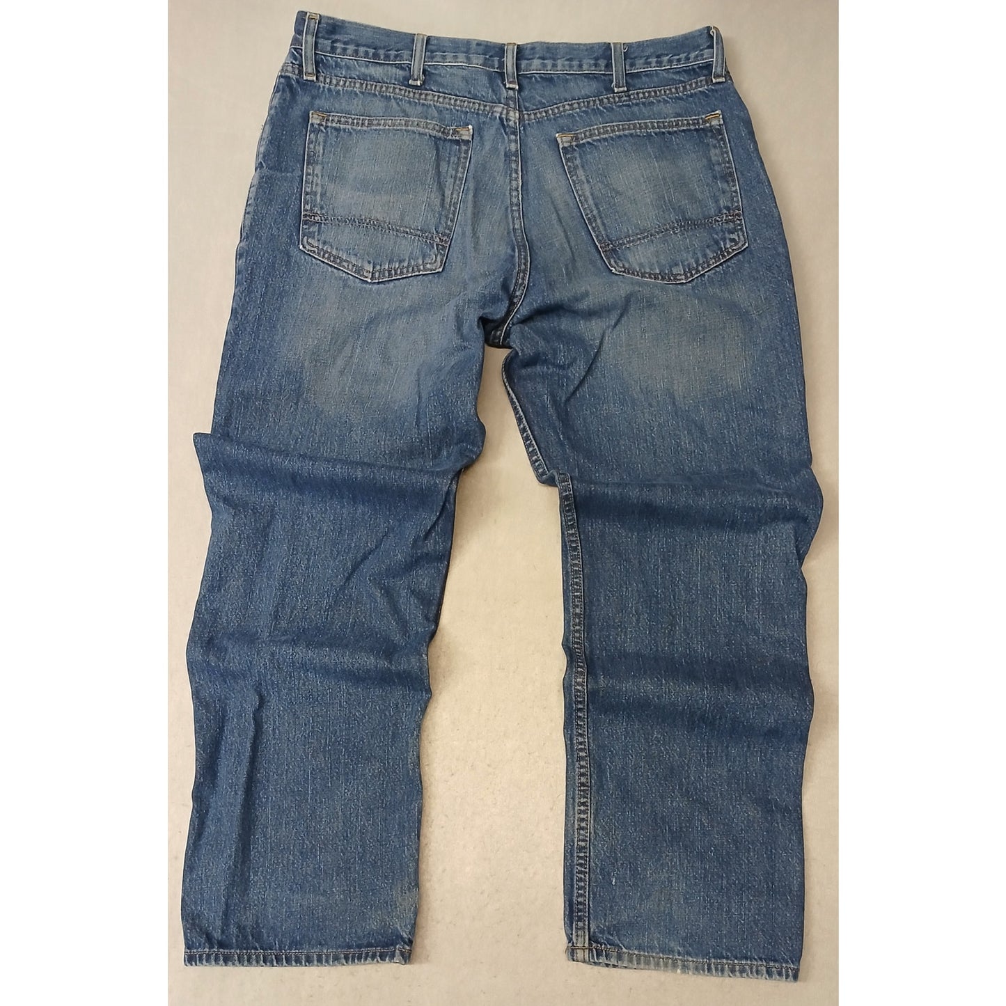 Arizona (38x32) Men's Straight Relaxed Blue Denim Jeans