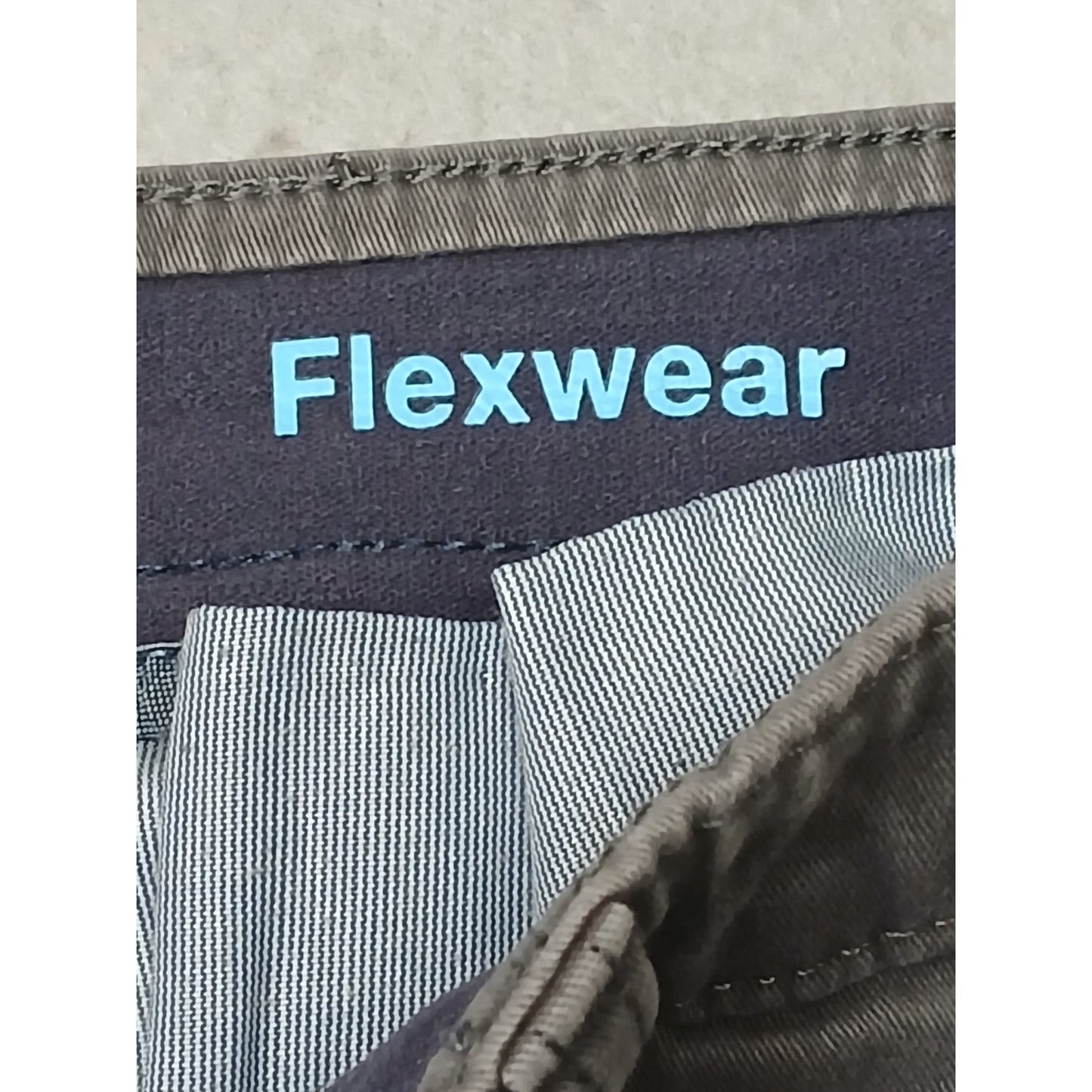 Sonoma (36x30) Gray Relaxed Straight Khaki Chino Pants