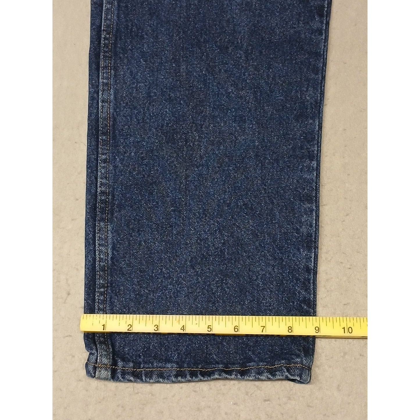 Wrangler (42x30) Men's Straight Leg Blue Denim Jeans