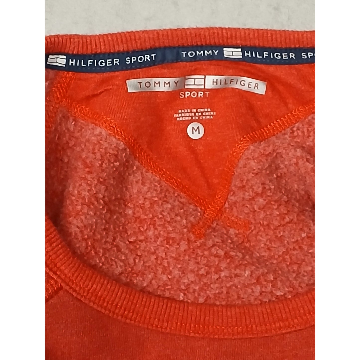 Tommy Hilfiger (Medium) Vintage Red Crewneck Sweatshirt