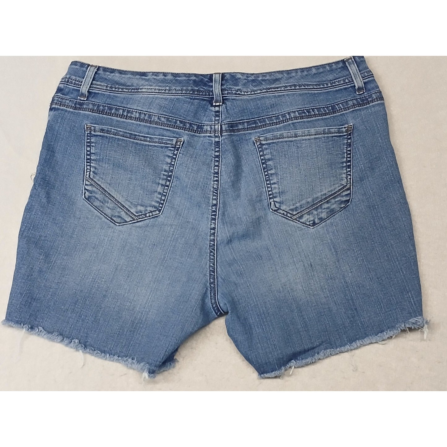Nine West (16) Women's Cut-Off Blue Denim Jean shorts