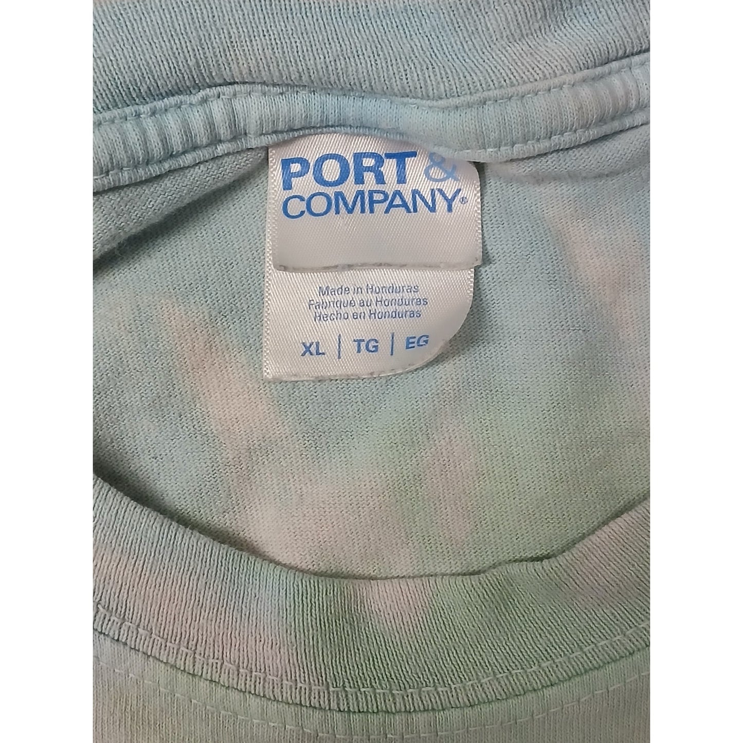 Port & Company (XL) Pastel Tie-Dye Texas Tech Tee Shirt