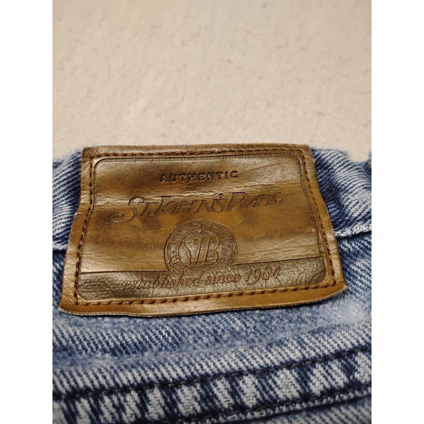 St Johns Bay (26") Women's Vintage Straight Blue Denim Jeans