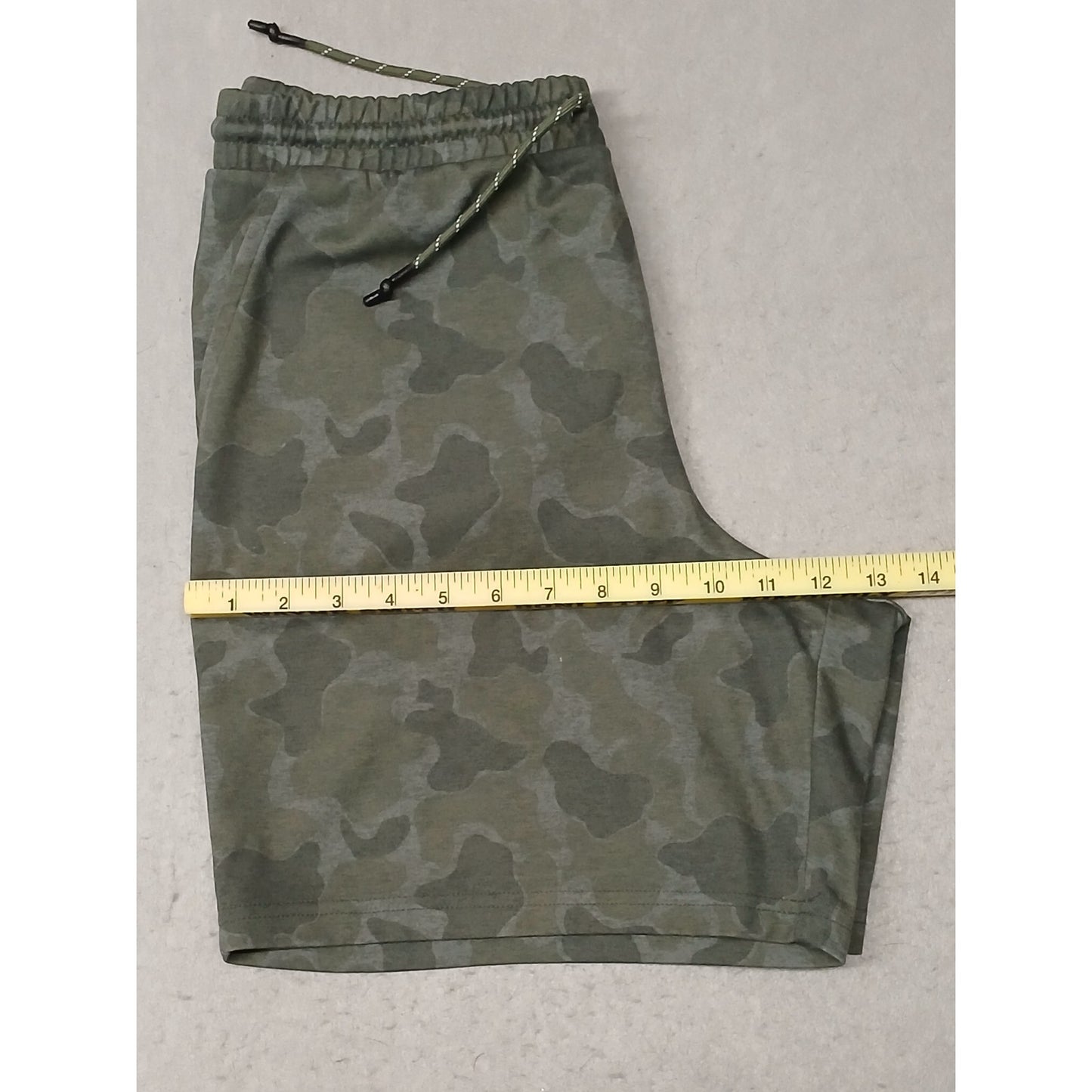 Magellan (Small) Men's Green Camouflage String Utililty Shorts