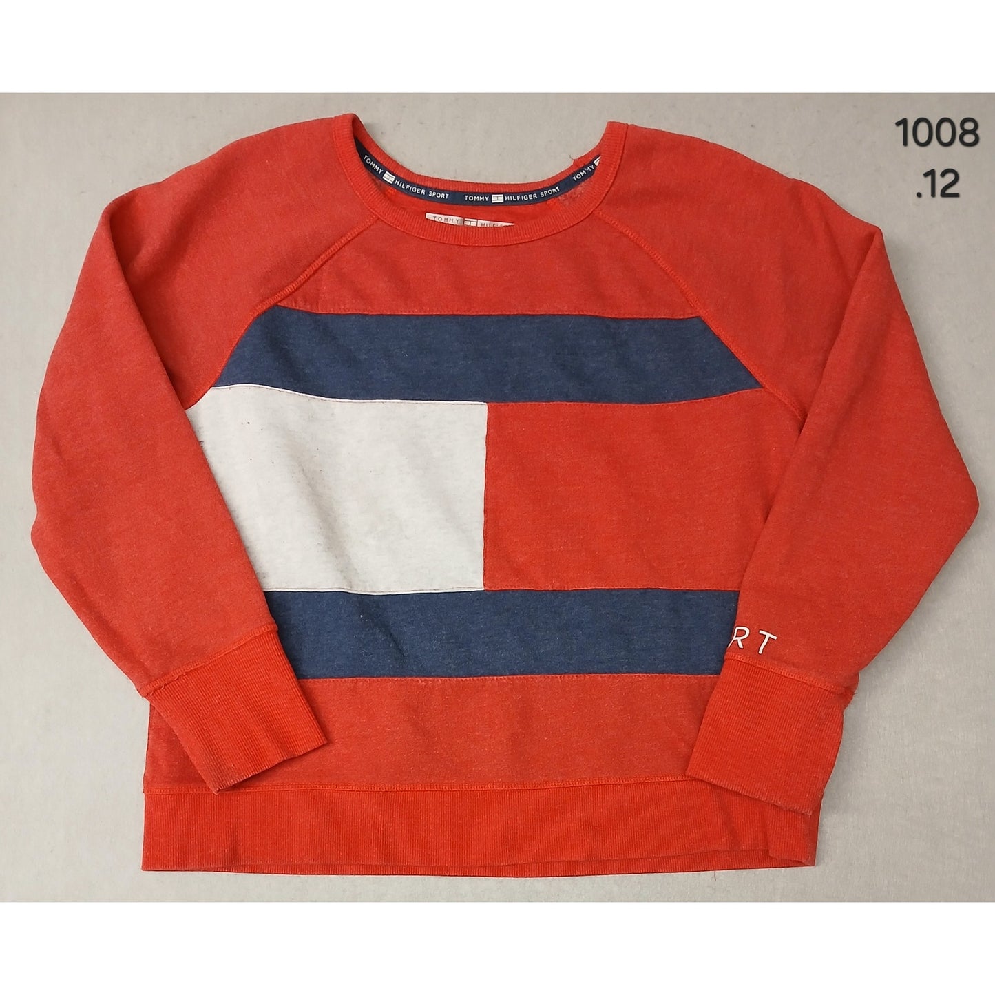 Tommy Hilfiger (Medium) Vintage Red Crewneck Sweatshirt