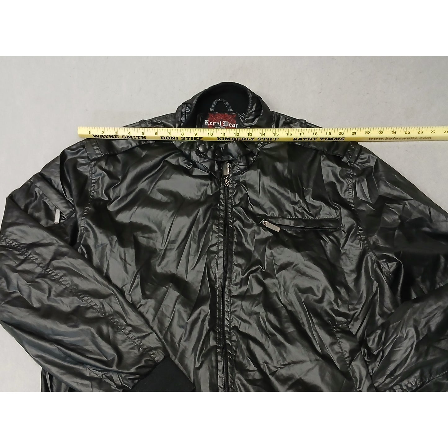 Regal Wear (3XL) Black Vintage Lightweight Bomber Jacket