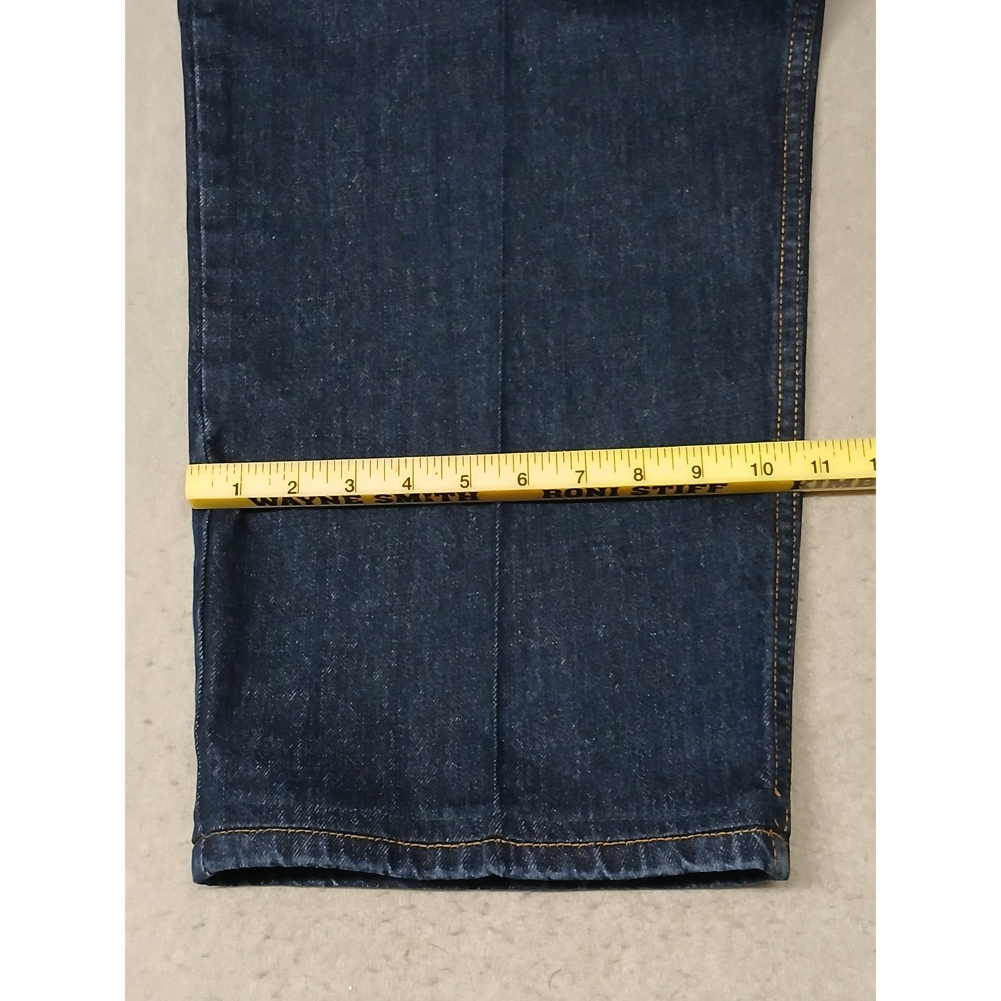 George (50x30) Men's Straight Leg Relaxed Blue Denim Jeans