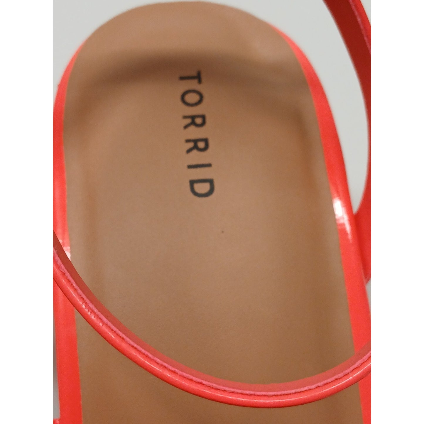 Torrid (10.5) Women's Hot Pink Strap Mid Tap Heels