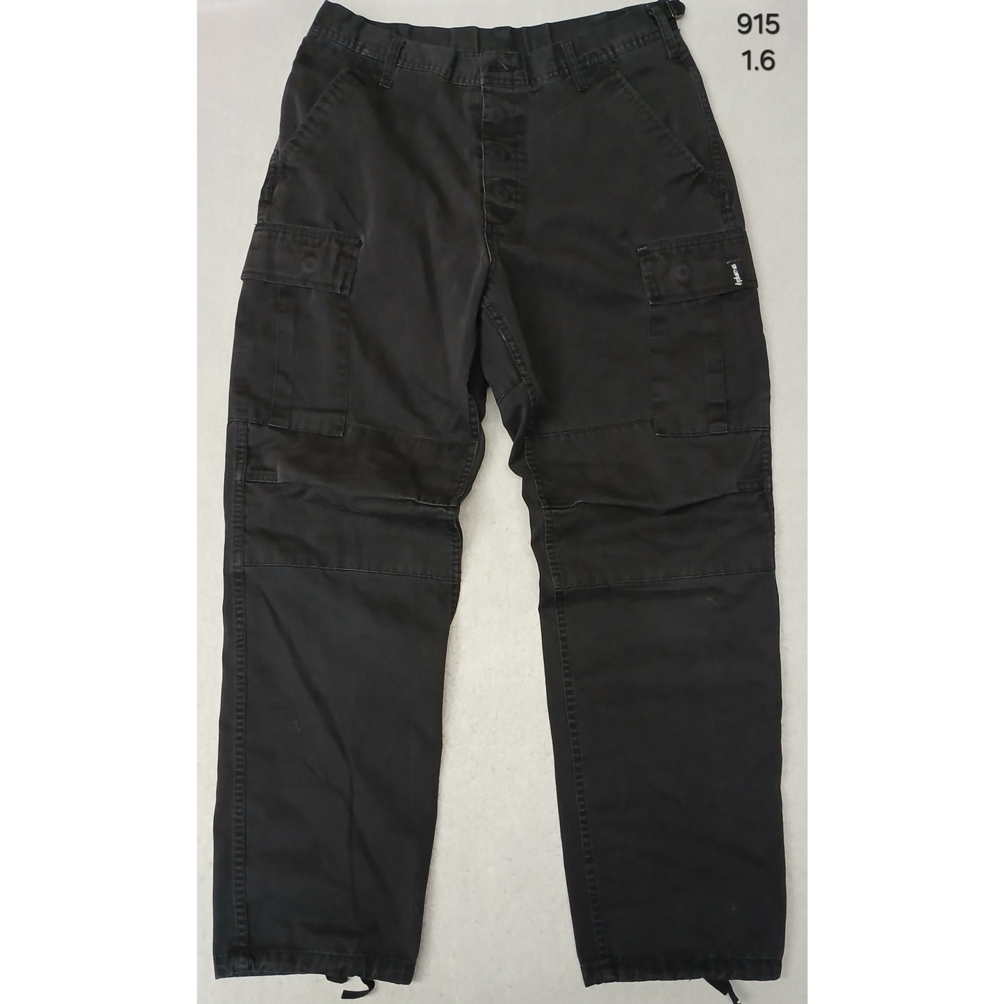 No-Comply (Medium R) Men's Black Skate Apparel Cargo Pants