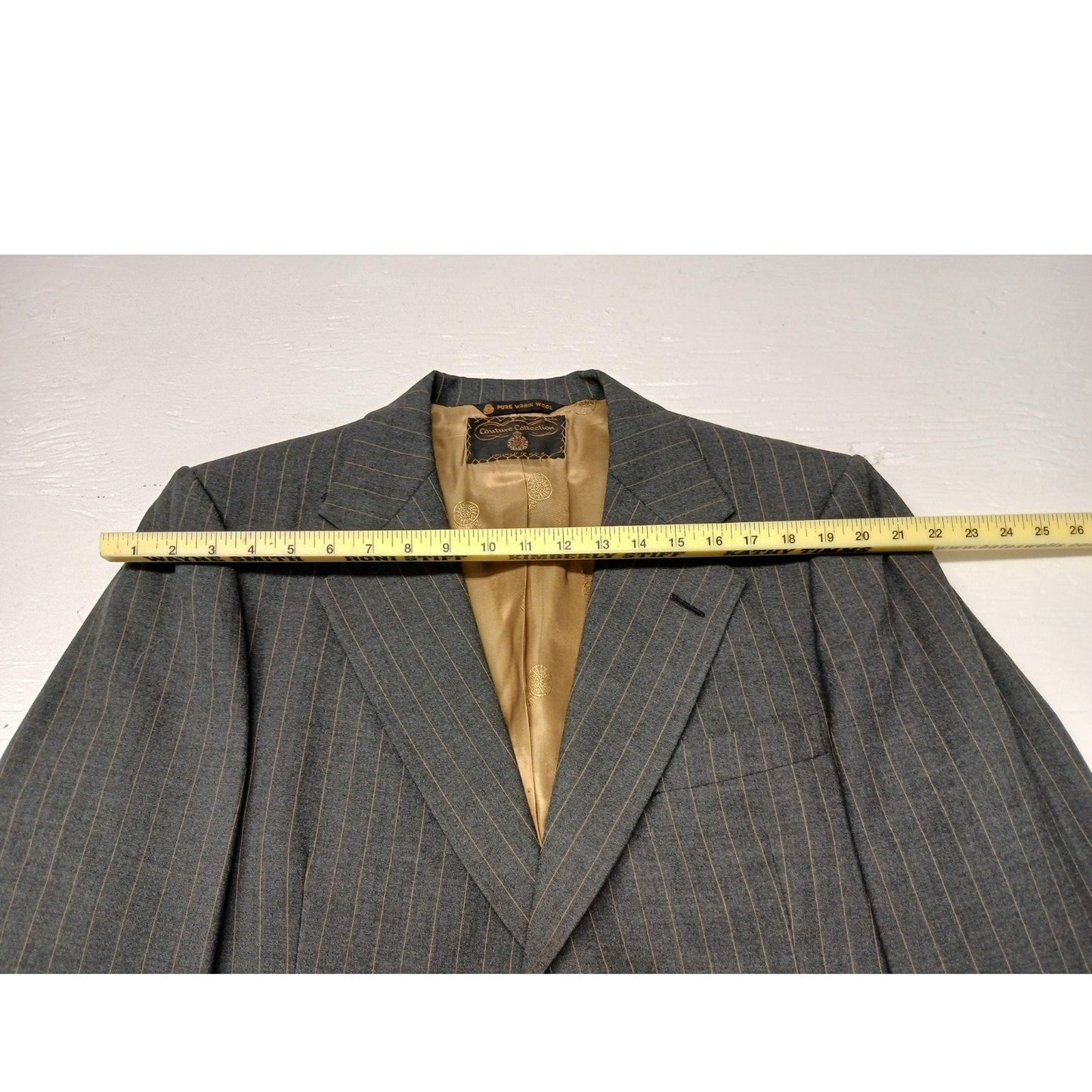 Cotoure (No Size) Mens Charcoal Collection Pure Wool Blazer