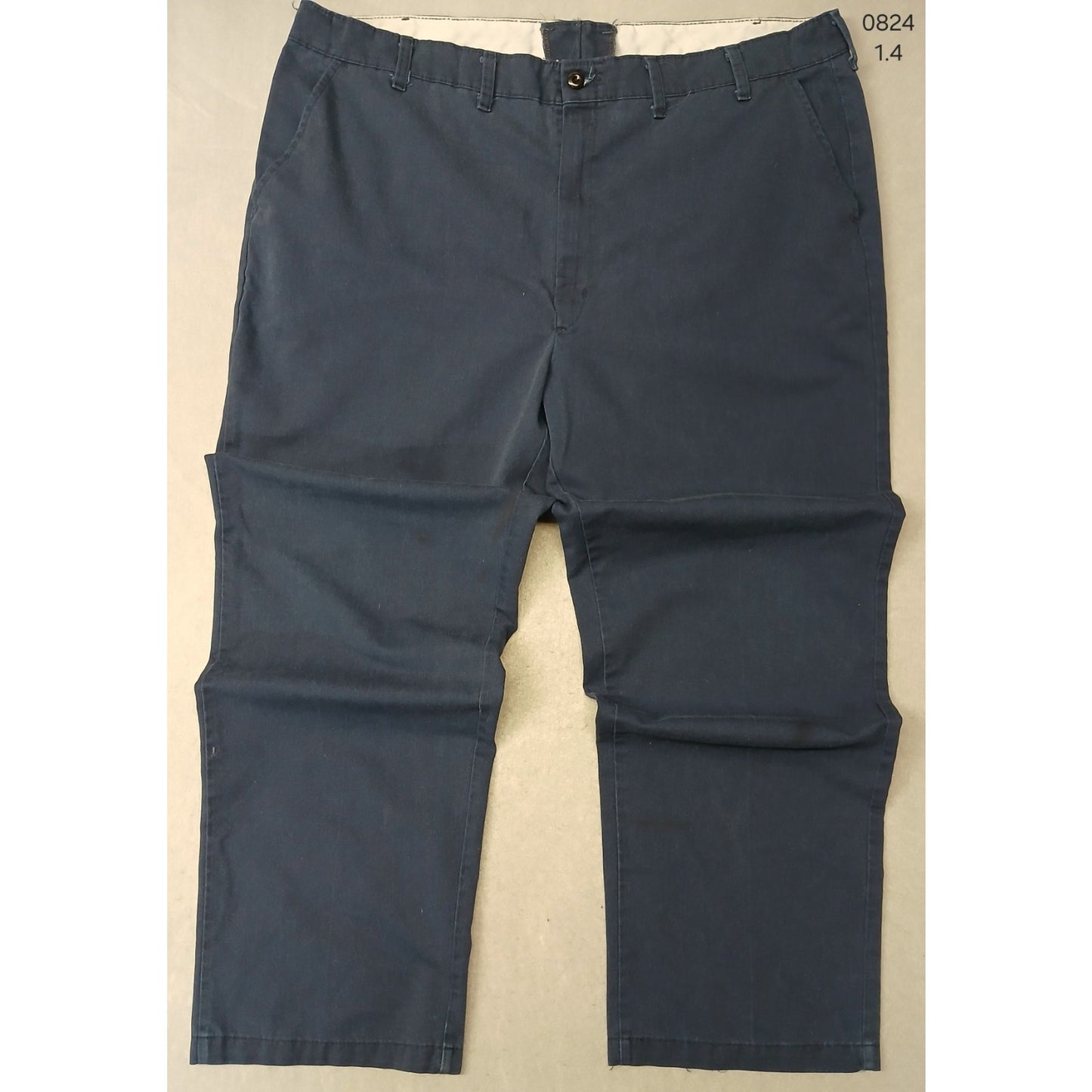 Red Kap (46) Men's Blue Khaki Straight Fit Chino Pants