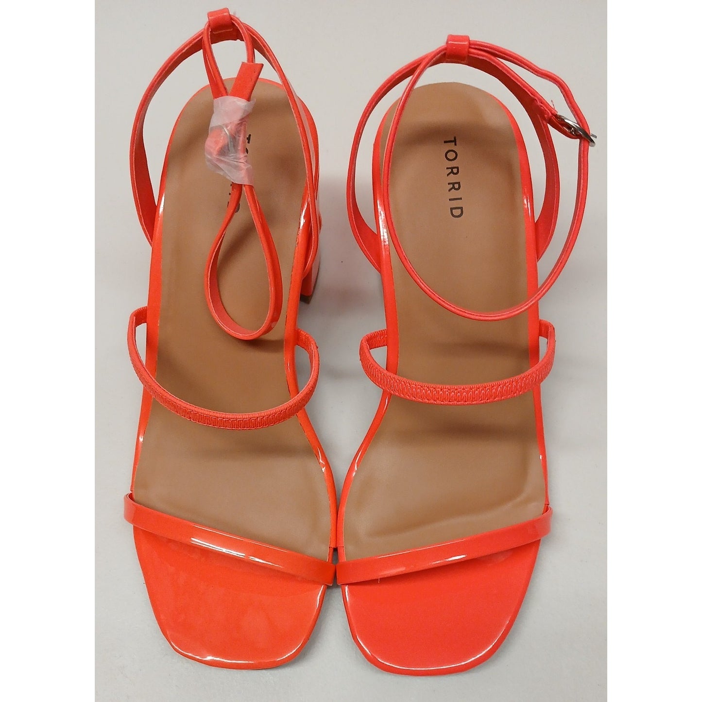 Torrid (10.5) Women's Hot Pink Strap Mid Tap Heels