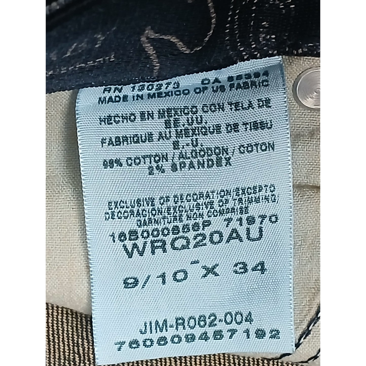 Wrangler Q-Baby (9/10x34) Mid Rise Boot Cut Riding Jeans