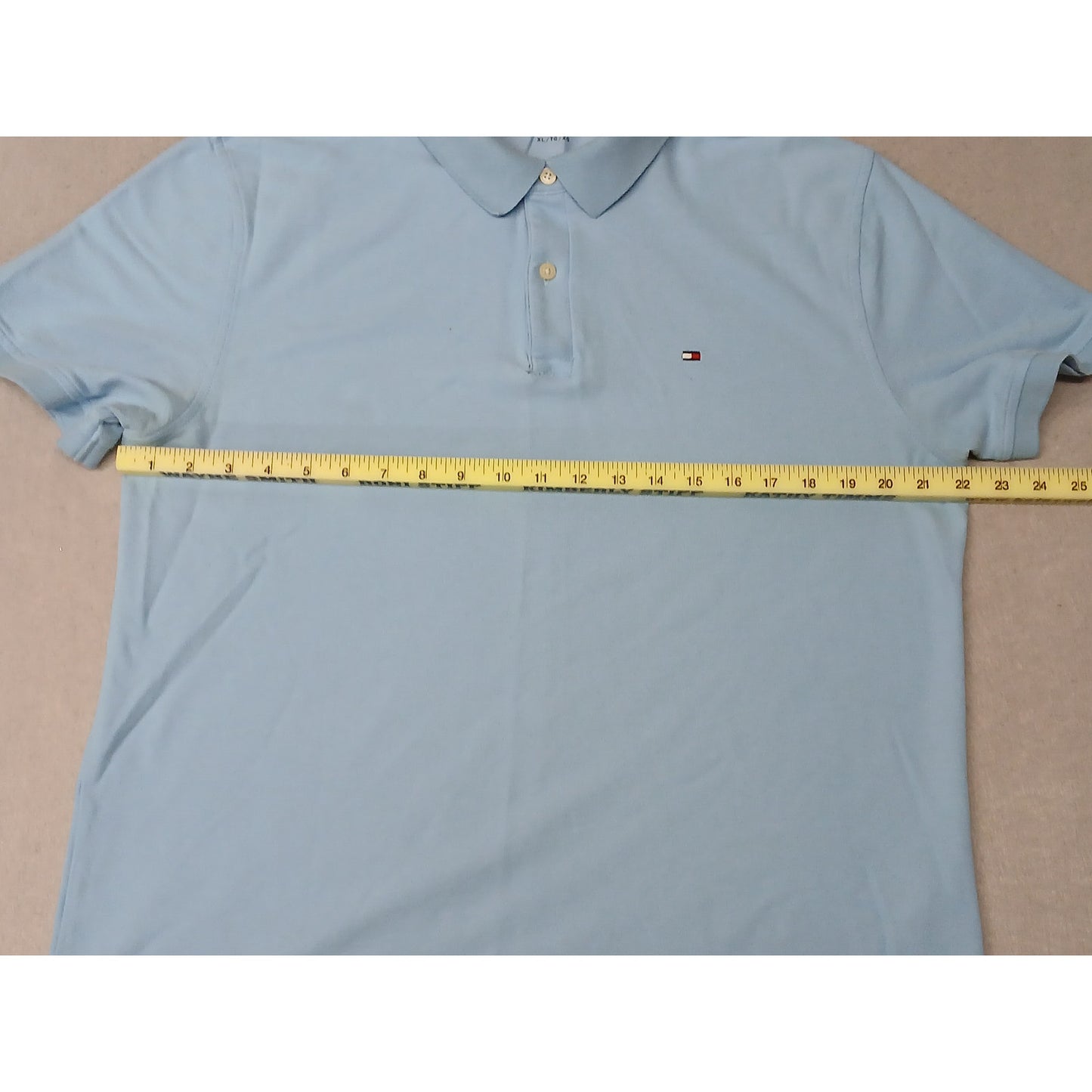 Tommy Hilfiger (XL) Light Blue Short Sleeve Polo Golf Shirt