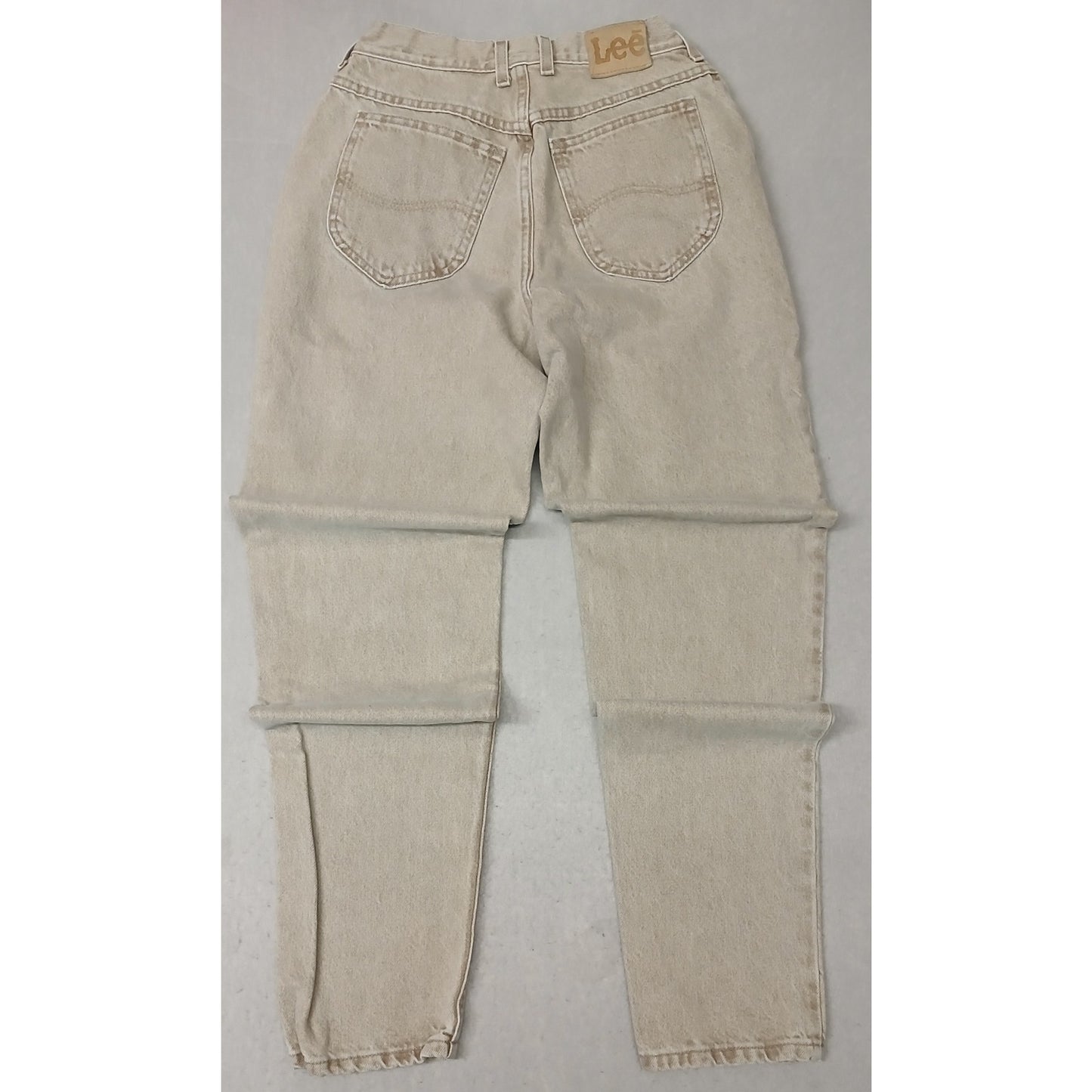 Lee (8L) Vintage High Rise Straight Tan Denim Jeans