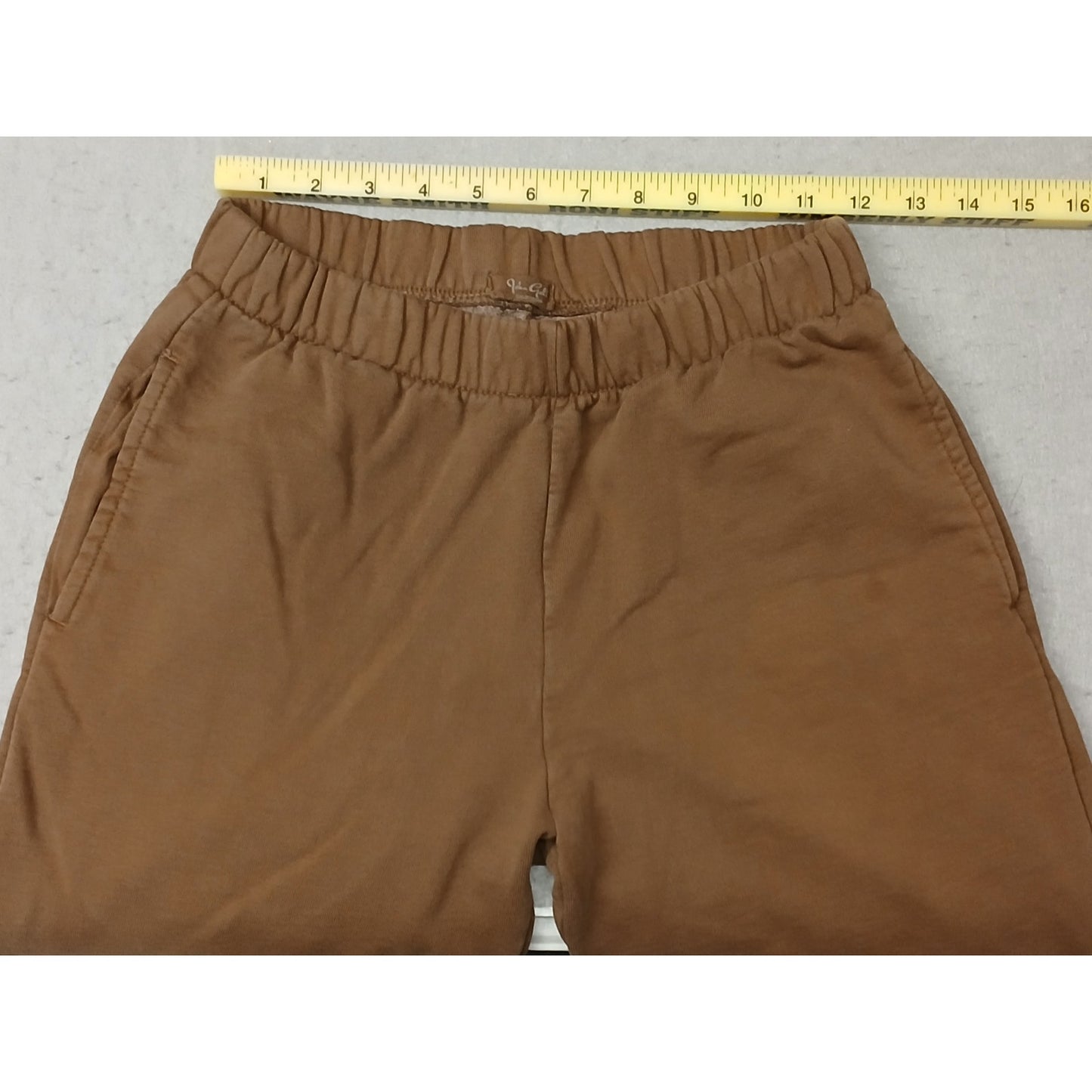 J. Galt (24") Women's Brown Elastic Ankle Lounge Sweatpants