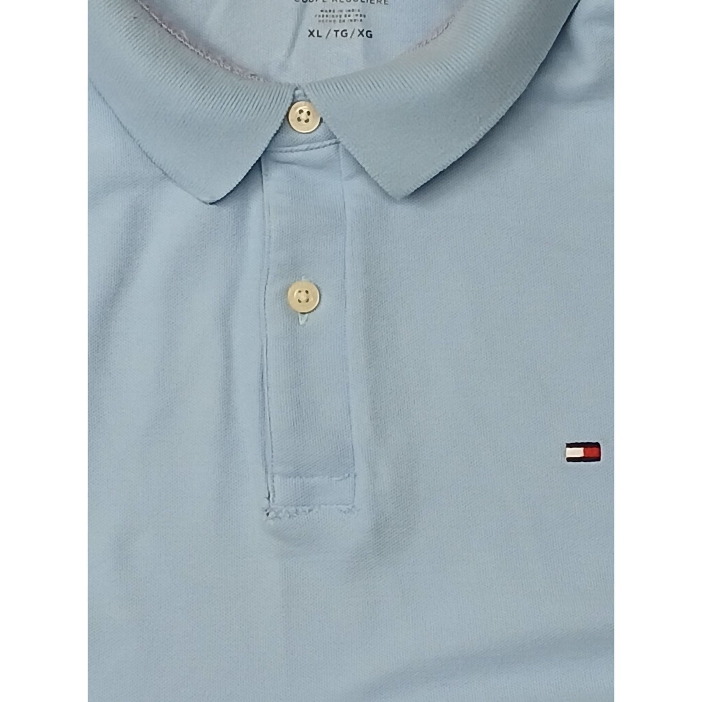 Tommy Hilfiger (XL) Light Blue Short Sleeve Polo Golf Shirt
