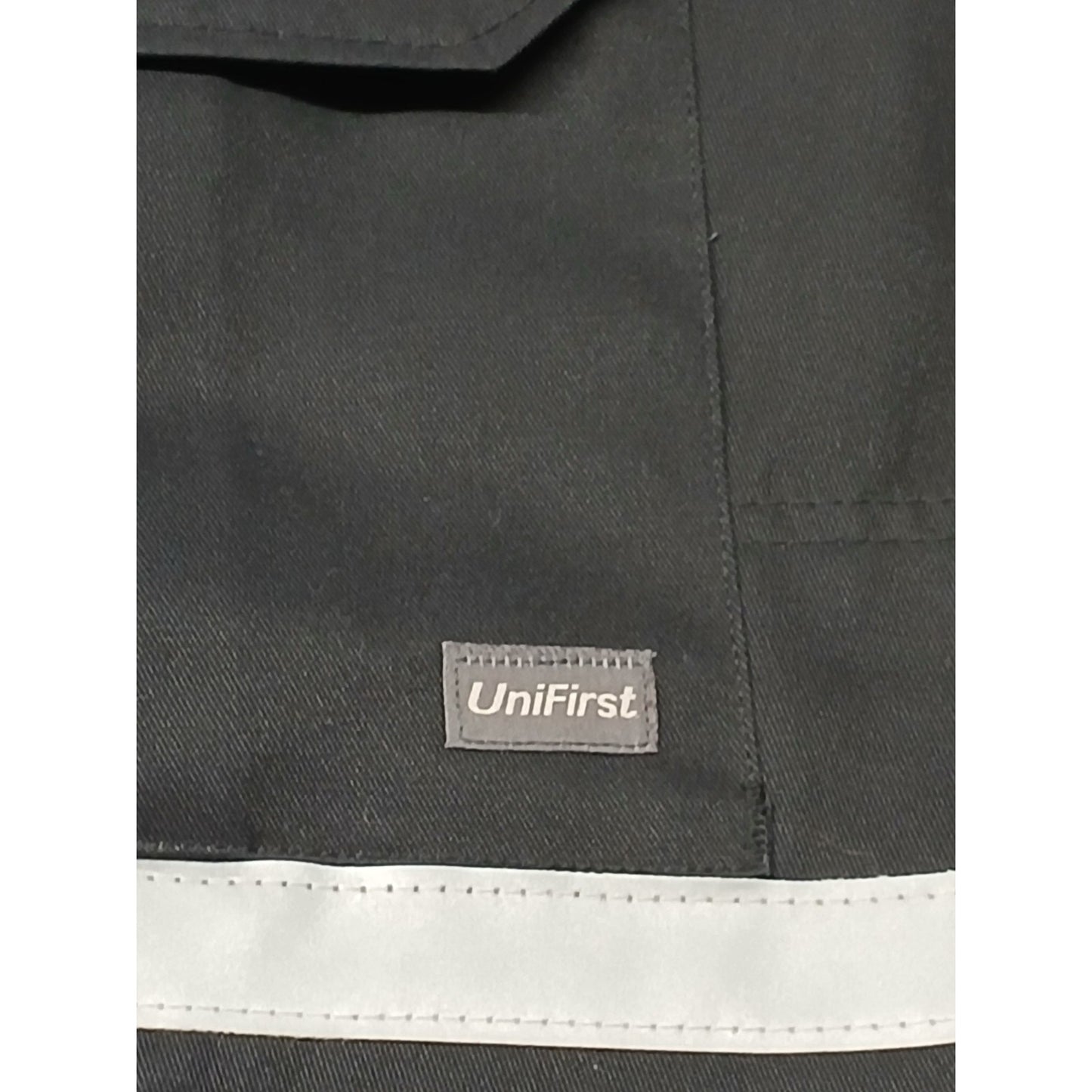 Unifirst (42x32) Men's Black Reflective Straight Cargo Pants