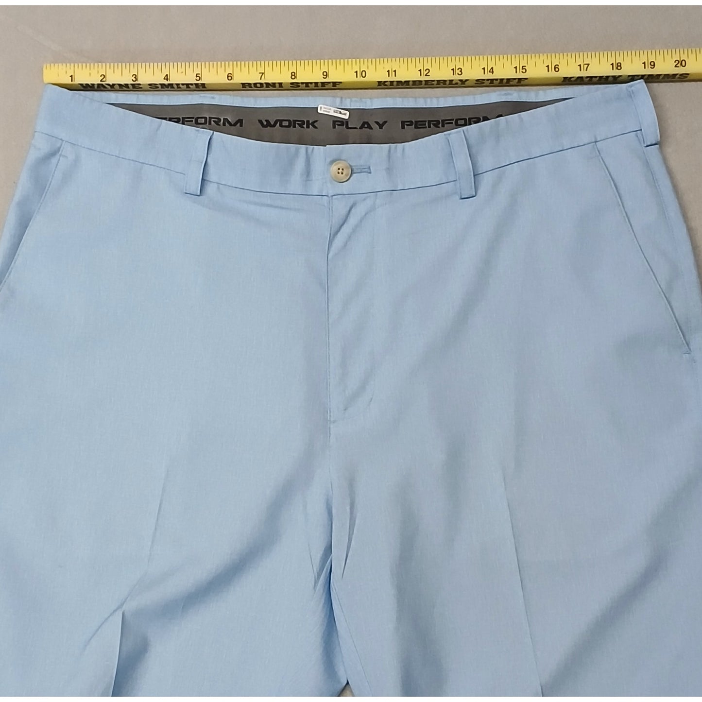 Roundtree & Yorke (38) Blue Performance Dri-Fit Men's Shorts