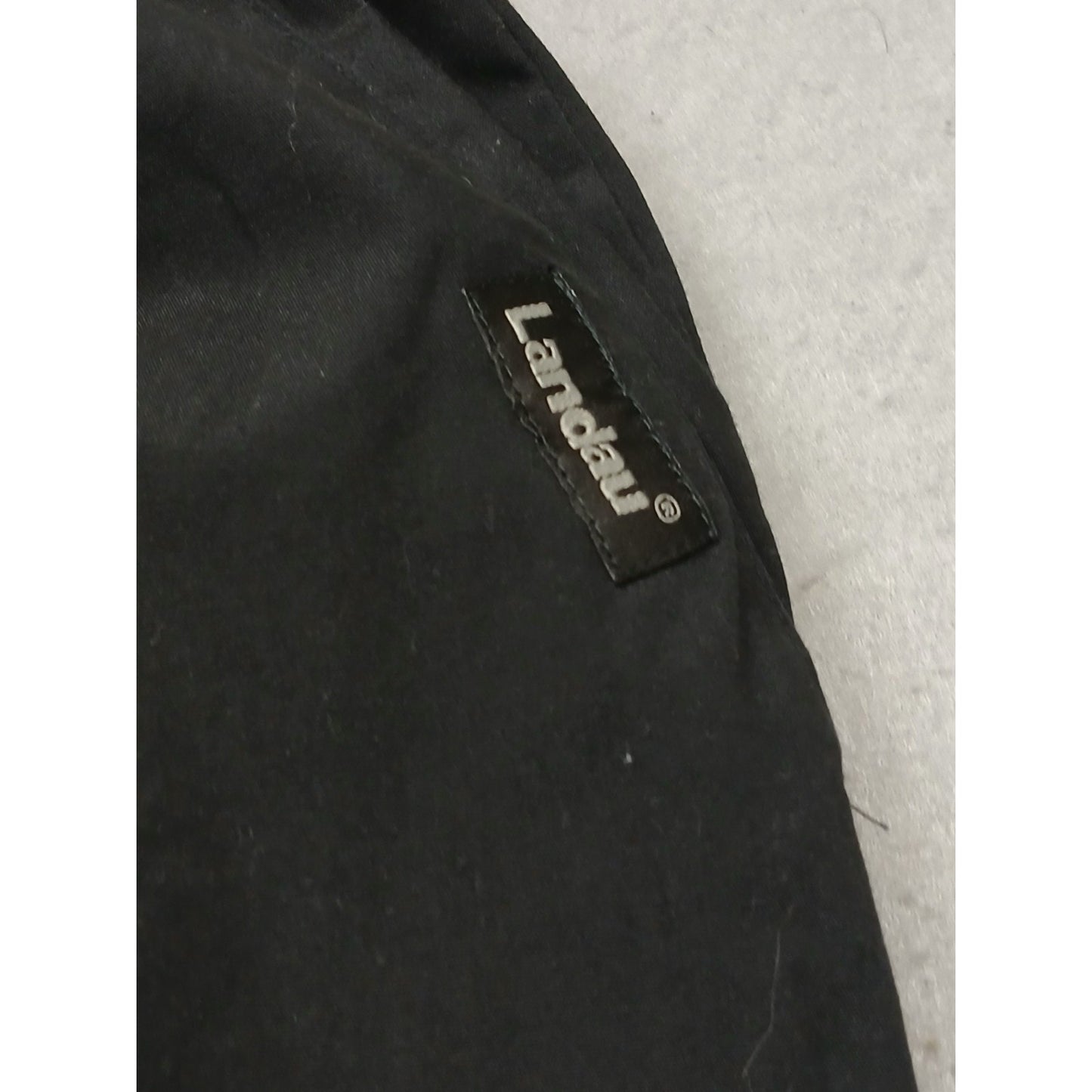 Landau (P2X) Women's Black Poly Blend Relaxed Sweatpants