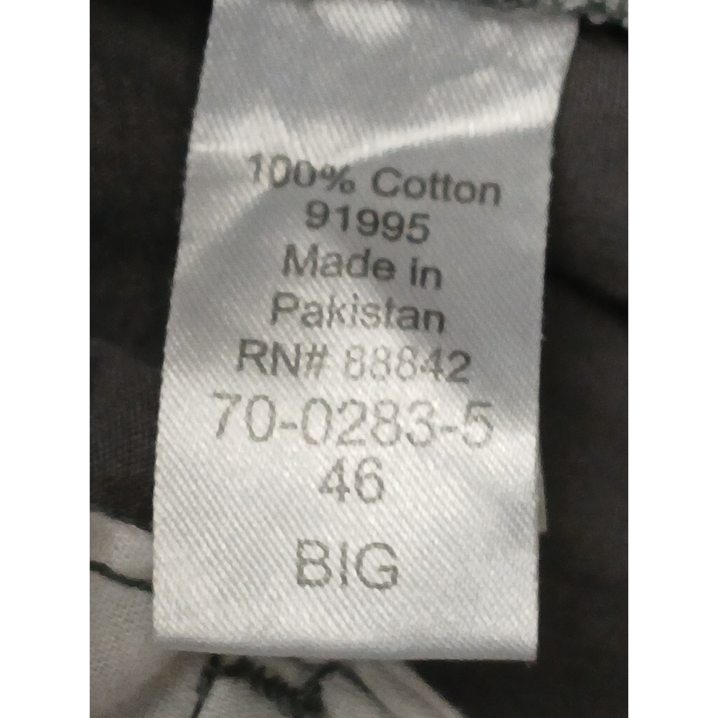 King Size (46) Men's Gray Cargo Style Relaxed Shorts